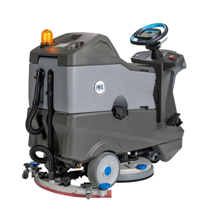 ICE RS20L, Ride on Scrubber, 20", 18.5 Gallon, Disk, Lithium, 5 Year Warranty