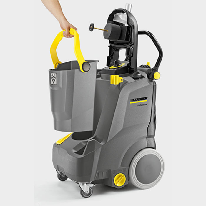 Karcher Puzzi 30/4, Carpet Extractor, 8 Gallon, 58 PSI, Cold Water, 13' Hoses with Wand