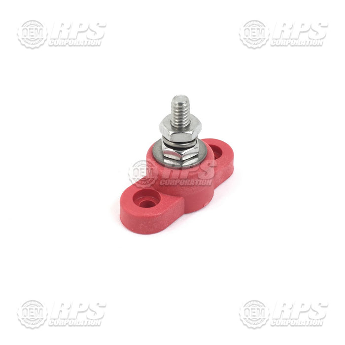 FactoryCat/Tomcat 175-2710, Power Post, Red, 1/4 Terminal