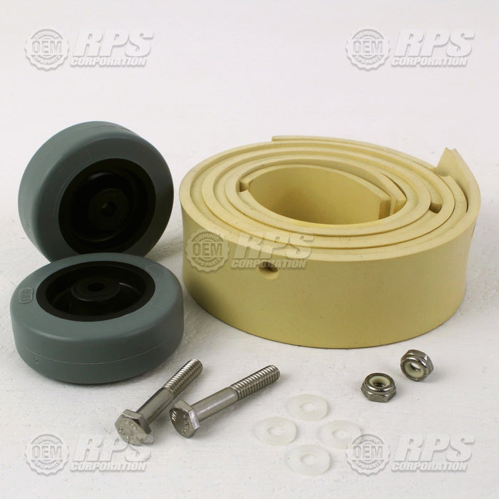 FactoryCat/Tomcat 180-770G, Squeegee Rebuild Kit,Gum Fits 34"