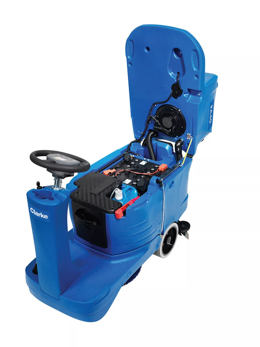 Clarke RA40 20D, Floor Scrubber, 20", 18.5 Gallon, Battery, Disk, Ride On