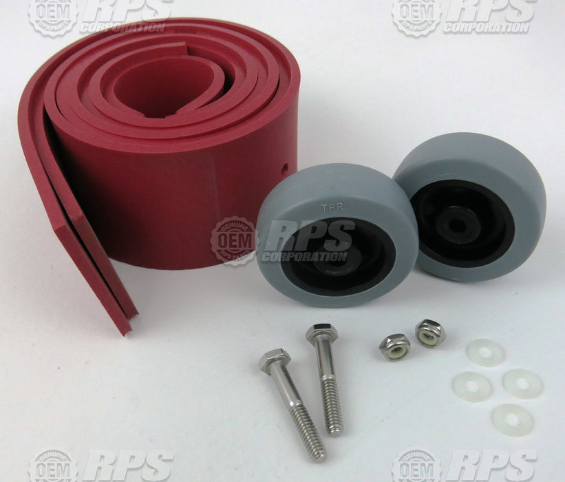 FactoryCat/Tomcat 25-770L, Squeegee Rebuild Kit,Linatex Fits 35"