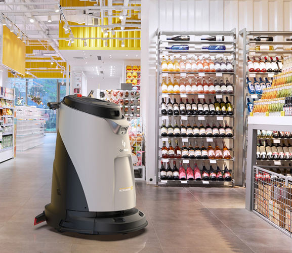 Gausium 50 AI-Powered Commercial Robotic Floor Scrubber