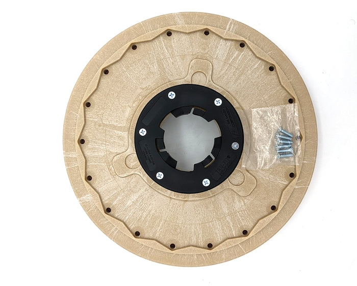 Universal Pad Driver, Floor Buffer, 17",  NP9200 Clutch Plate, 1.25" Riser, Bristle System, 717DP