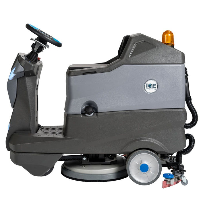 ICE RS20L, Ride on Scrubber, 20", 18.5 Gallon, Disk, Lithium, 5 Year Warranty