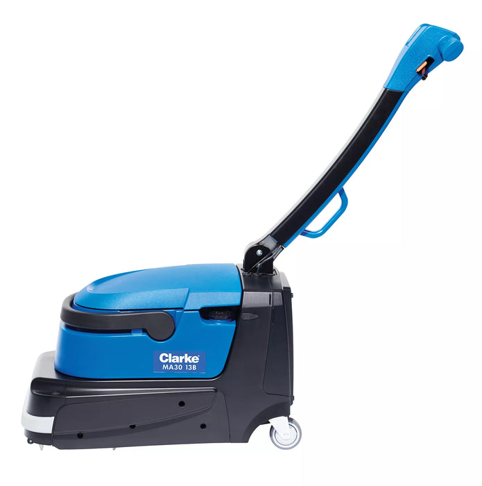 Clarke MA30 13B, Floor Scrubber, 13", 1.6 Gallon, Cordless, Cylindrical, Forward and Reverse