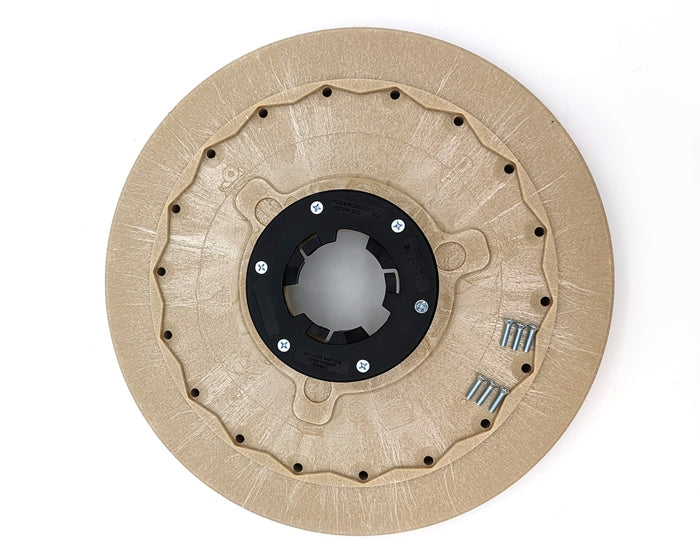 Universal Pad Driver, Floor Buffer, 19",  NP9200 Clutch Plate, 1.25" Riser, Bristle System, 919DP