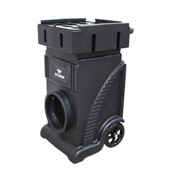 XPOWER AP-1500D, Air Scrubber, HEPA, 700 CFM, DC Motor, 45.9lbs, 4-Stage, 1.5AMPs, Air Quality Indicator