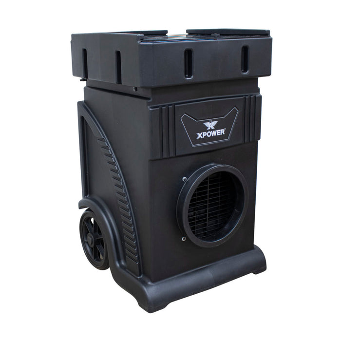 XPOWER AP-1800D, Air Scrubber, HEPA, 1100 CFM, DC Motor, 65.7lbs, 4-Stage, 3.5AMPs, Air Quality Indicator