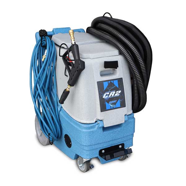 EDIC CR2 Jr 2000RC, Restroom Cleaning Machine, Touch Free, 12 Gallon, 500 PSI, 45' Solution Vacuum Hoses, Chemical Metering, 5 Year Warranty