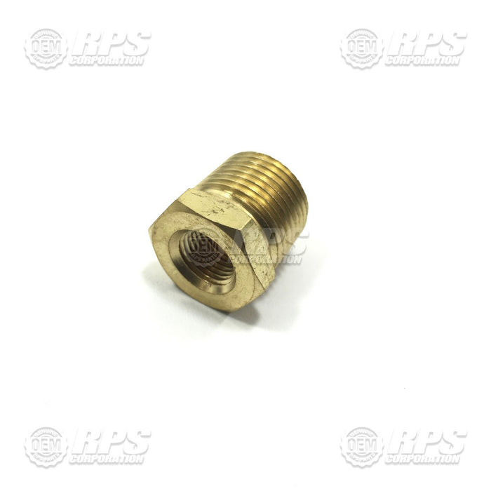 FactoryCat/Tomcat M-4429K471, Reducer Fitting, 3/8 Male x 1/8 Female, Brass