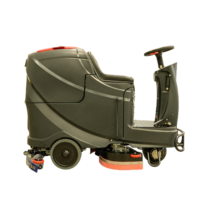 Floor Scrubber | 28" Ride On Disk | Battery | SweepScrub SS710R  | 3 Year Warranty