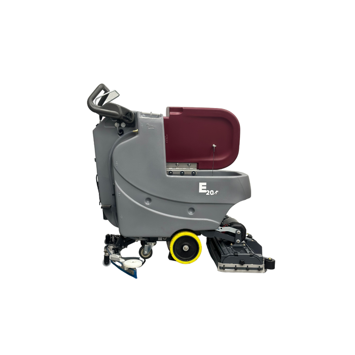 Minuteman E20, Floor Sweeper Scrubber, 20", 12 Gallon, Battery, Pad Assist or Self Propel, Cylindrical