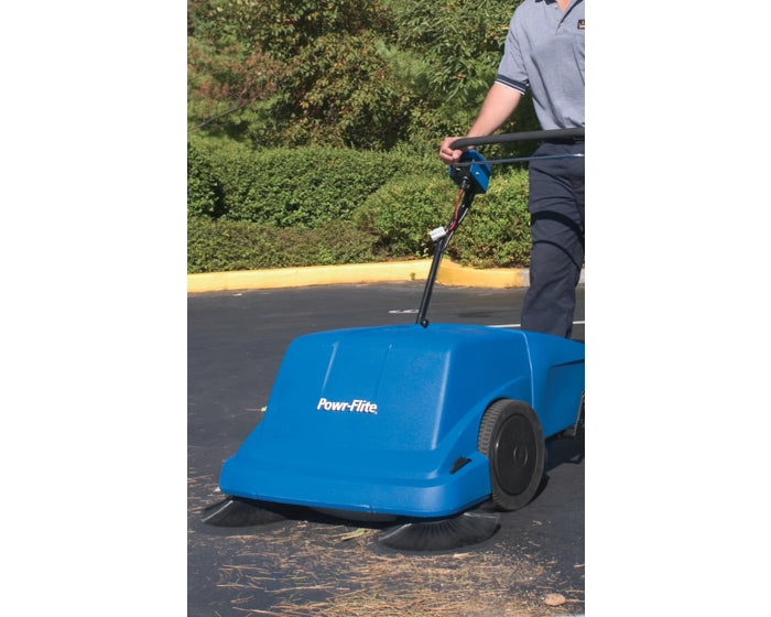 Powr-Flite PS900BC, Floor Sweeper, 36", Battery, Self Propel, 13 gallon hopper