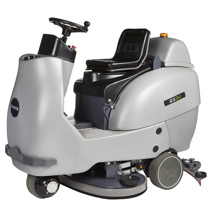 Onyx RX34, Floor Scrubber, 34", 47 Gallon, Disk, Battery, Ride On