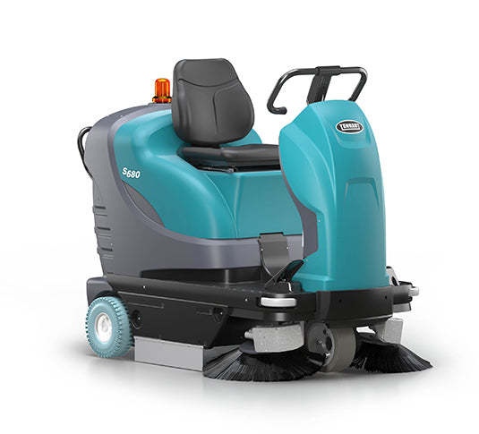 Tennant S680 | 42" Ride-On Floor Sweeper, Battery