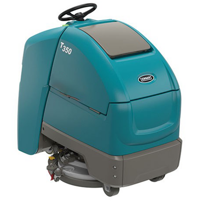 Refurbished Tennant T350 | 24" Ride-On Disk Floor Scrubber, Battery