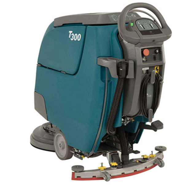 Tennant T300 | 20" Walk Behind Disk Floor Scrubber, Battery, Self Propel