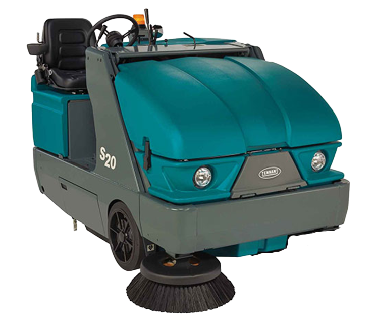 Tennant S20 | 50" Ride-On Propane Sweeper | 0 Hours