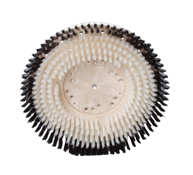 Carpet Brush | Nylon | Floor Buffer | 17" | NP9200 Clutch Plate | Riser