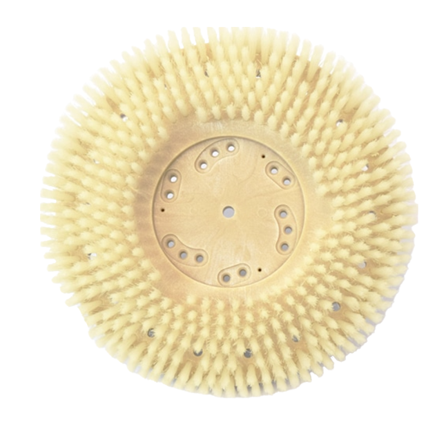 Rubberized Floor Brush | Floor Scrubber | 18"