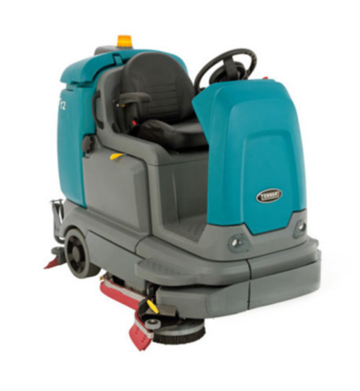 Refurbished Tennant T12 XP | 41" Ride-On Disk Battery Floor Scrubber | 2016