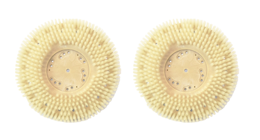 Rubberized Floor Brush | Floor Scrubber | 12"