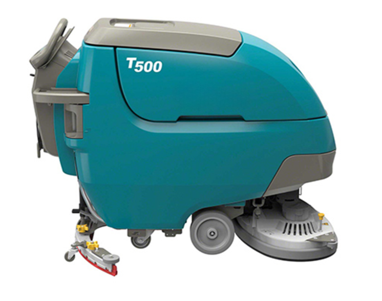 Refurbished Tennant T500 | 28" Walk Behind Disk Floor Scrubber | Battery | Self Propel | 3 pack