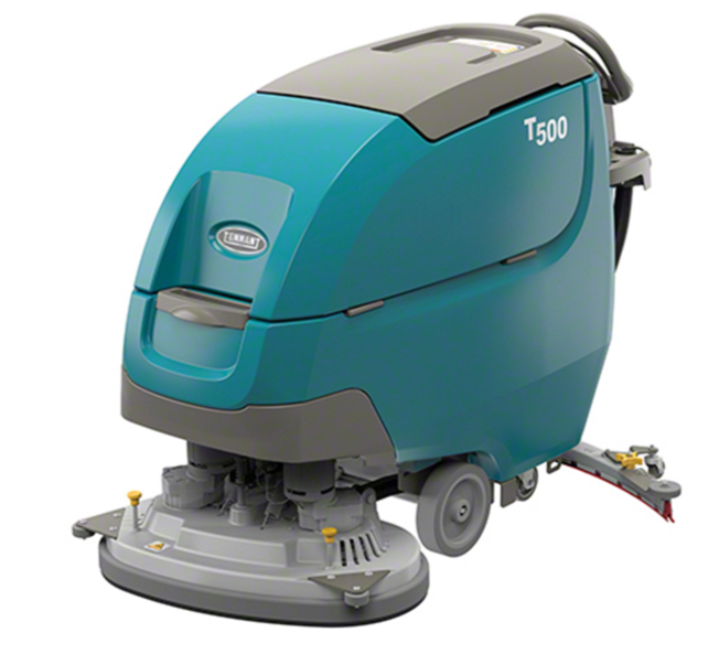 Tennant T500 | 26" Walk Behind Disk Floor Scrubber, Battery, Self Propel