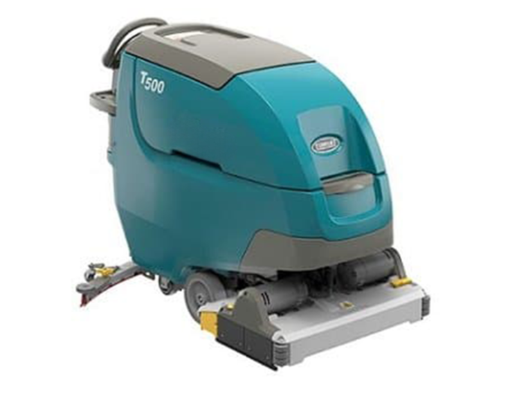 Tennant T500 | 28" Walk Behind Cylindrical Floor Sweeper-Scrubber, Battery, Self Propel