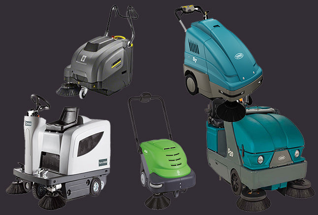 Commercial & Industrial Floor Sweeper Machines - sweepscrubshop.com