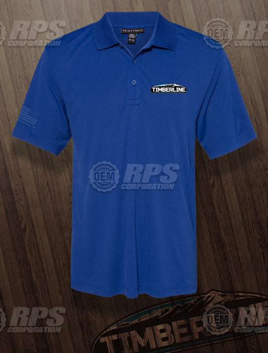 FactoryCat/Tomcat T-POLOBLUE-L, Timberline Polo Blue, Large