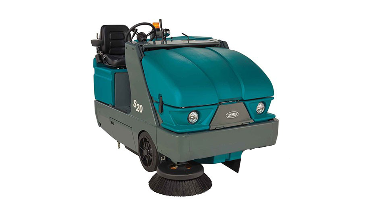 Refurbished Tennant S20 | 50" Ride-On Propane Sweeper | Single Side Brush | 2020