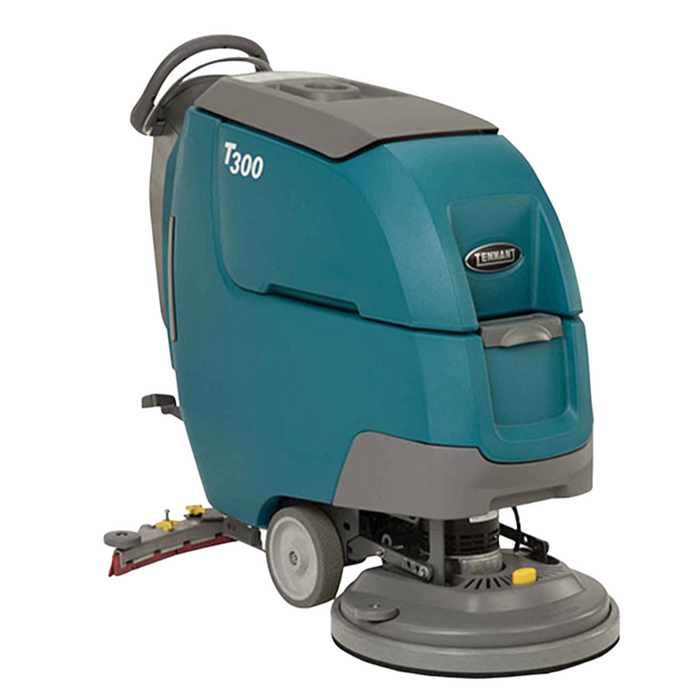 Refurbished Tennant T300 | 20" Walk Behind Disk Floor Scrubber, Battery, Pad Assist