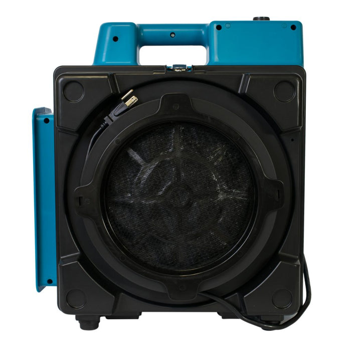 XPOWER X-2580, Air Scrubber, HEPA, 550 CFM, 1.5HP, Stackable, 23.6lbs, 4-Stage, 2.8AMPs