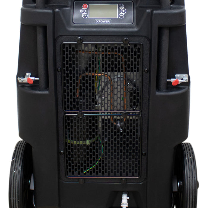 XPOWER XD-165L, Dehumidifier, Commercial, 165-280 Pints Per Day, 10.2 AMPs, 476 CFM, 121.3lbs