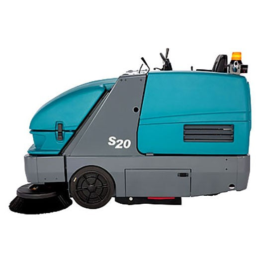 Refurbished Tennant S20 | 50" Ride-On Propane Sweeper | Single Side Brush | 2020