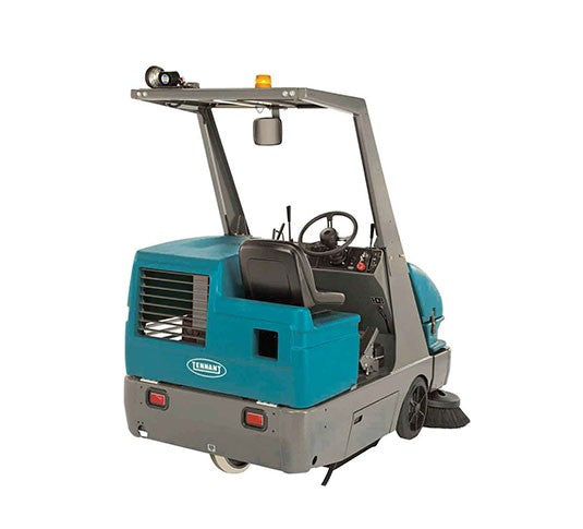 Refurbished Tennant S20 | 50" Ride-On Battery Sweeper | Single Side Brush | Overhead Guard