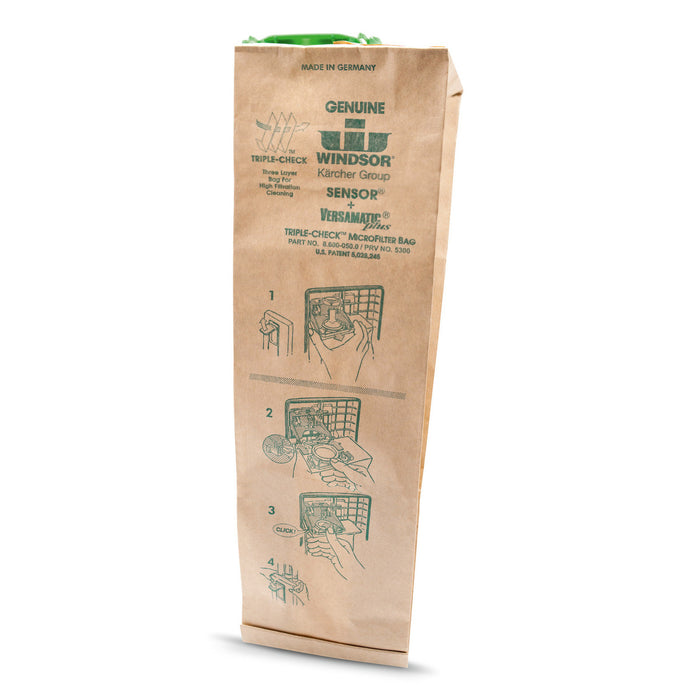 86000500, Sensor® & Versamatic® Plus Dust Bags (10-pack)