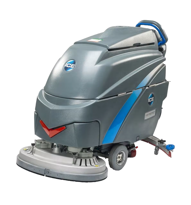 ICE i28BTL+, Floor Scrubber, 28", 26 Gallon, Self Propel, Lithium, Disk, 5 Year Warranty