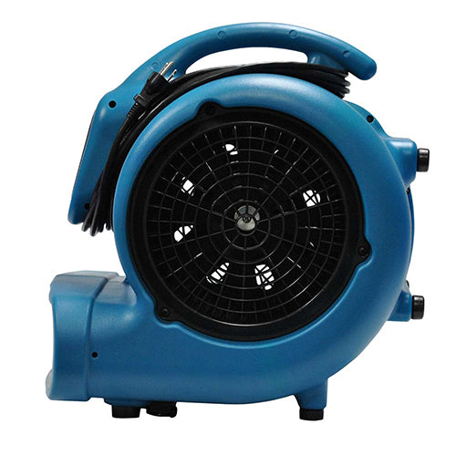 XPOWER P-800, Air Mover, 3/4 HP, 3200 CFM, Stackable, 27.5lbs, 7.5 AMPs