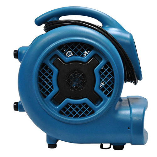 XPOWER P-800, Air Mover, 3/4 HP, 3200 CFM, Stackable, 27.5lbs, 7.5 AMPs