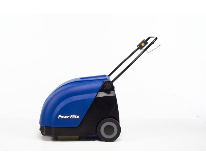 Powr Flite Quasar 26, Floor Sweeper, 26", Battery, Push, 9 Gallon Hopper