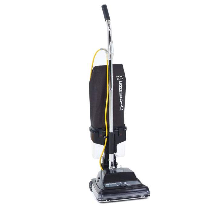 Advance ReliaVac, Upright Vacuum, 12" or 16.5", 15QT, Bagless, Single Motor, 50' Cord, No Tools, Weight With Cord 17lbs or 18lbs