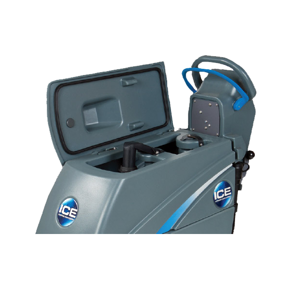 ICE i18B, Floor Scrubber, 18", 9 Gallon, Pad Assist, Battery, Disk, 5 Year Warranty