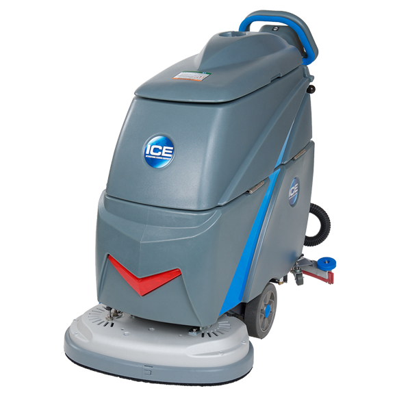 ICE i24BT, Floor Scrubber, 24", 15 Gallon, Self Propel, Battery, Disk, 5 Year Warranty