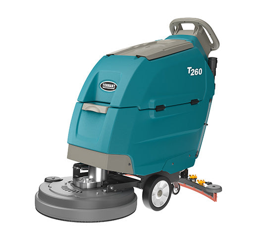 Tennant T260 | 20" Walk Behind Disk Floor Scrubber, Battery, Pad Assist