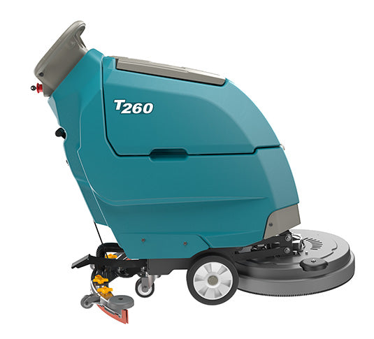 Tennant T260 | 20" Walk Behind Disk Floor Scrubber, Battery, Pad Assist