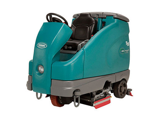 Tennant T16 | 36" Ride-On Cylindrical Battery Sweeper-Scrubber