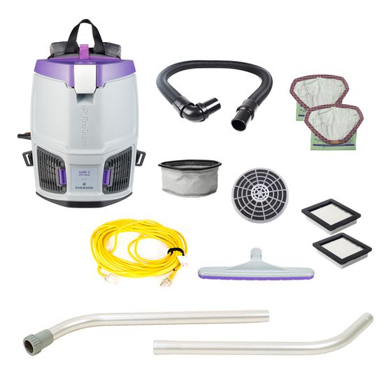 Proteam GoFit 3QT, Backpack Vacuum, 11.4lbs